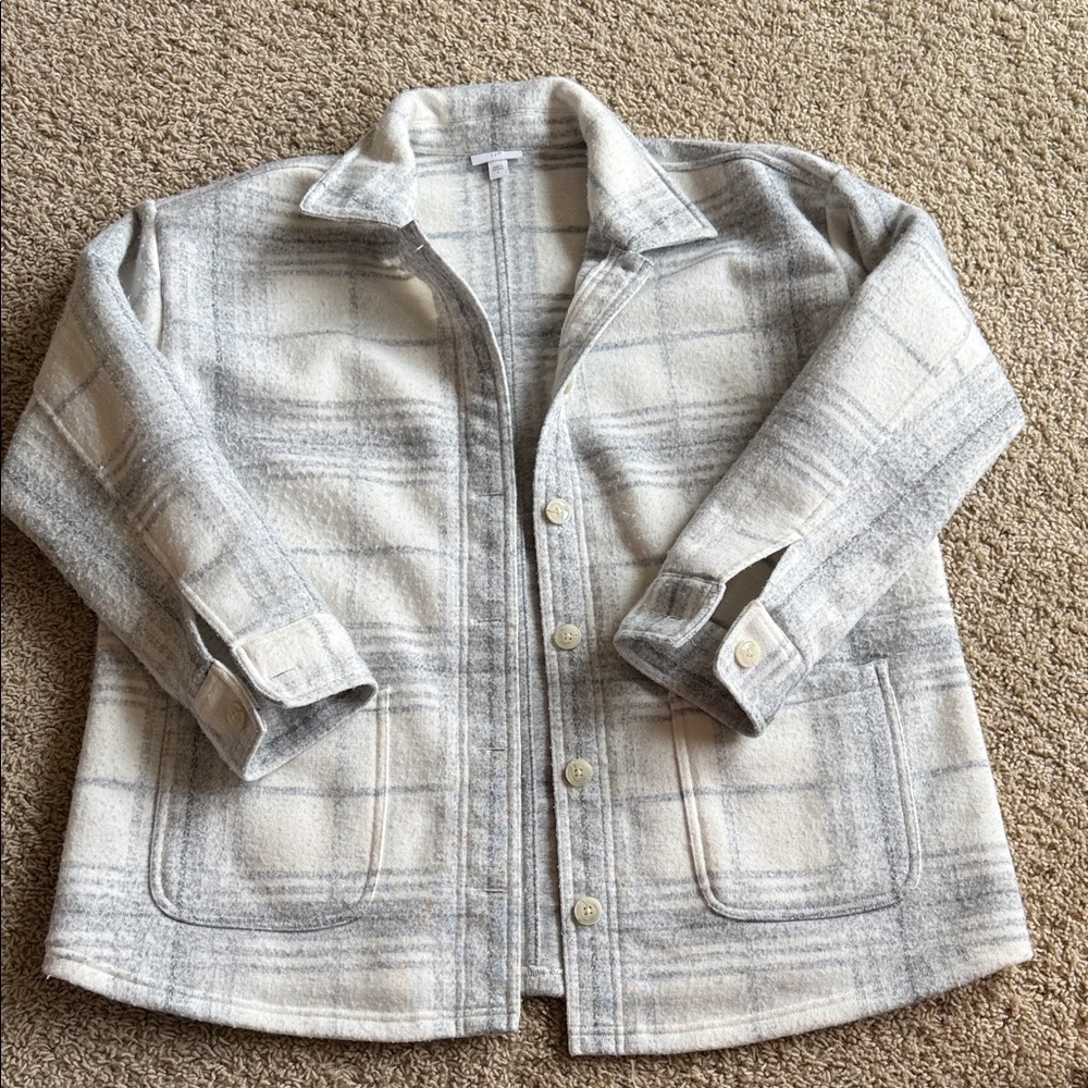 Plaid Button-Up J. Jill Shacket